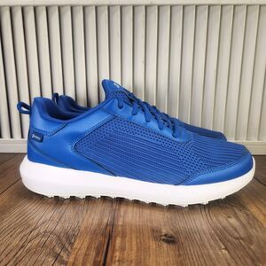 Stroll Performance Knit Mens Size 9.5 Blue Athletic Sports Spikeless Golf Shoes